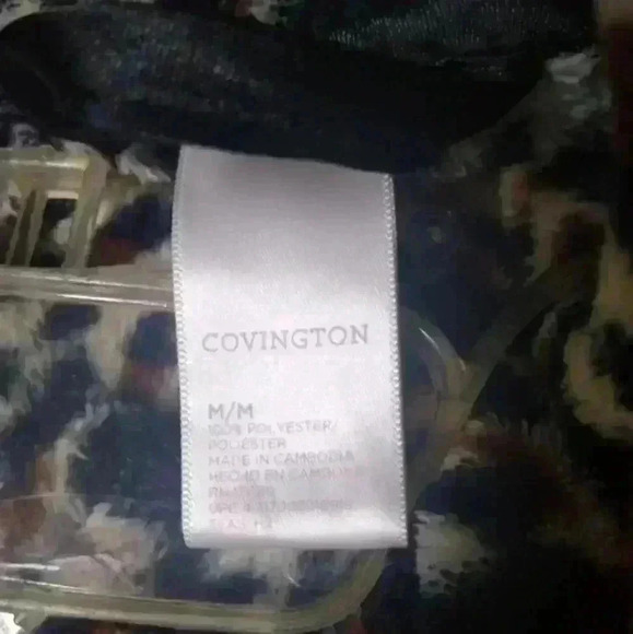 Covington Women's Cheetah Print Robe Size M - Picture 6 of 6